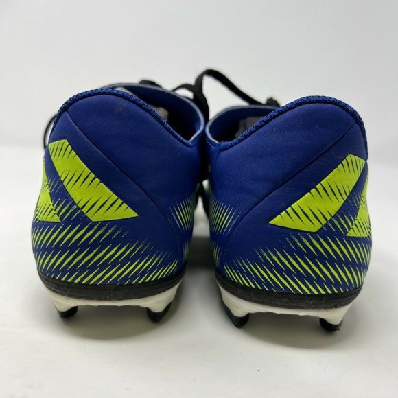 Adidas Nemeziz .4 FxG Youth Size 6 Blue Yellow Soccer Futbol Cleats Athletic - Picture 3 of 5